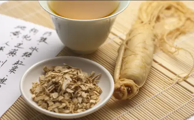 Preparation of Ginseng tea.